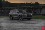 Lexus LX570 on Vossen Wheels (HF-3) (Nebula Gray Pearl) 2019 года